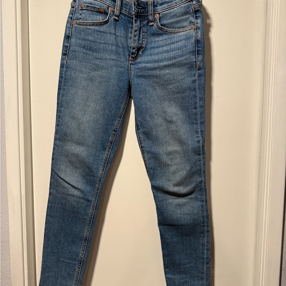 Rag & Bone Mid-Wash Skinny Jeans Size 25
